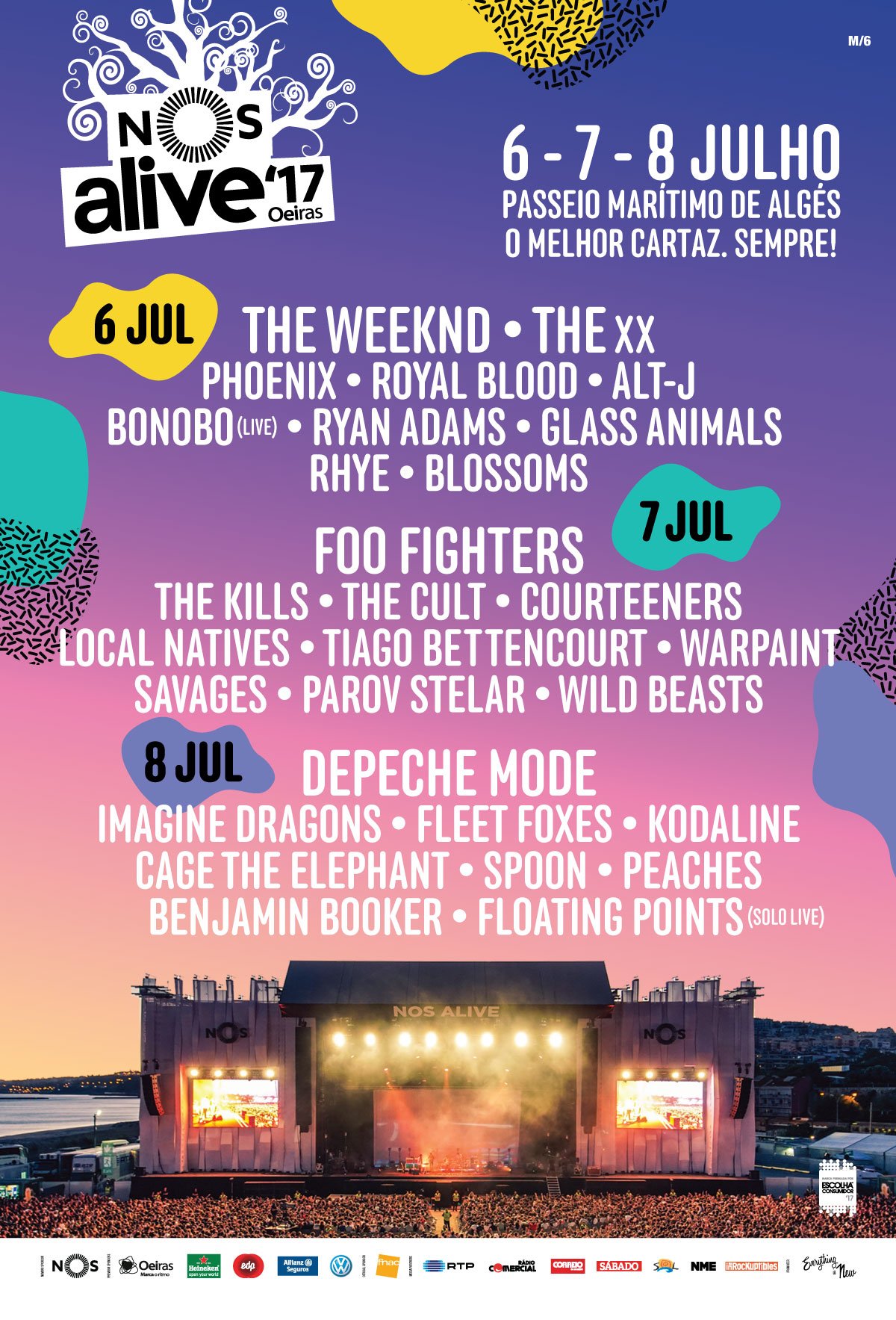 Nos Alive Music Festival / NOS Alive 2019 lineup Coachella Your