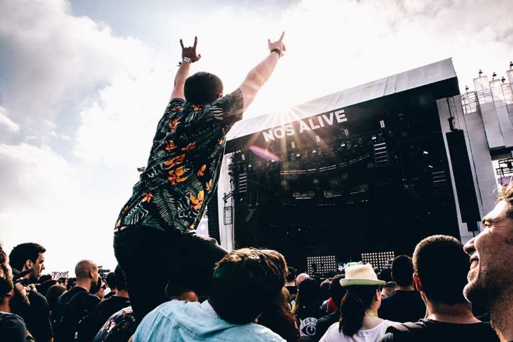 Nos Alive Festival De Música Em Lisboa