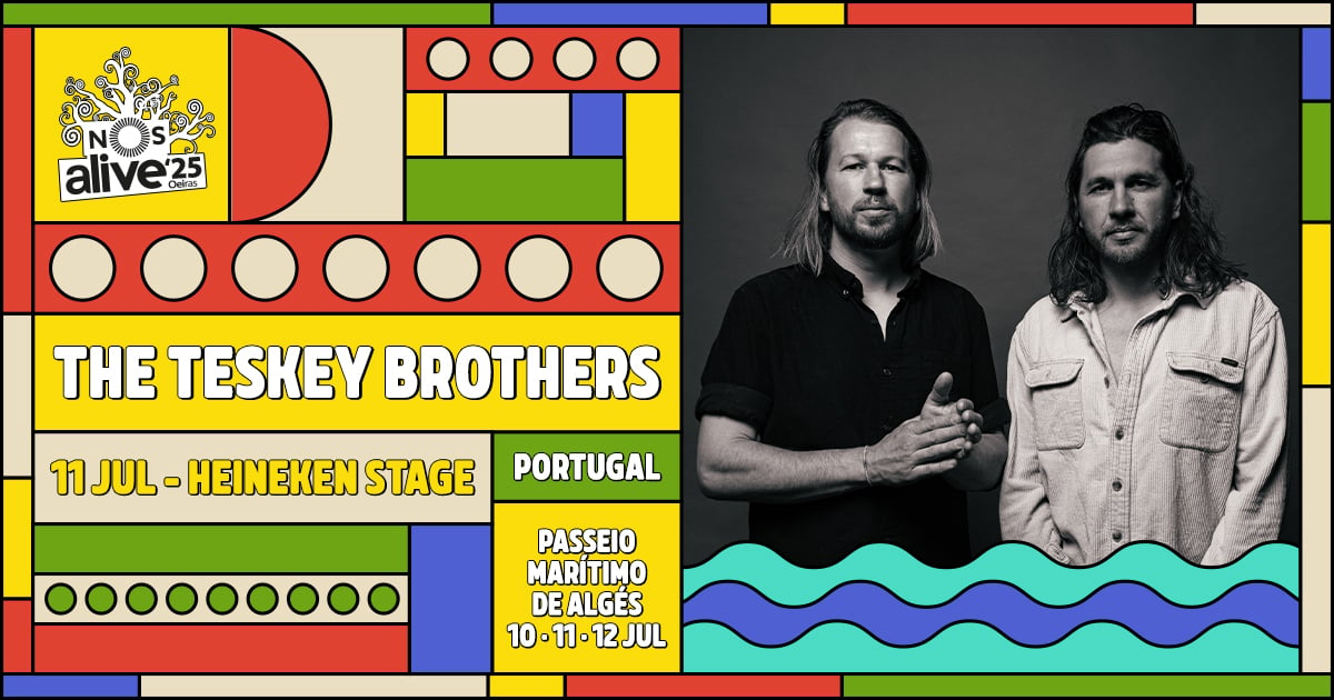 the teskey brothers nos alive 2025 heineken stage portugal lisbon july