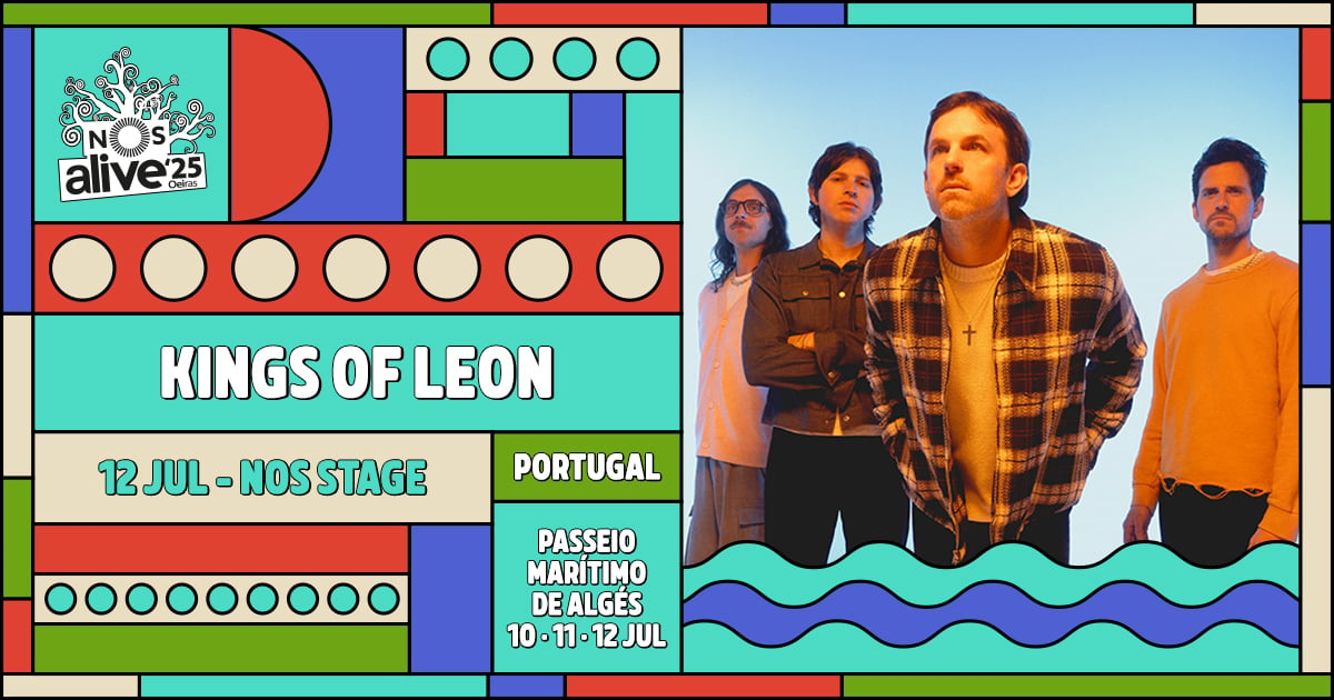 kings of leon nos alive 2025 festival lisbon portugal july 12 nos stage